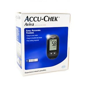AccuChek Aviva Gulcometer With Free 10 test strips