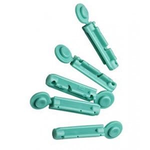 AGLife Super Thin Lancets (Round Shape) - Pack of 100