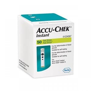 AccuChek Instant Test Strips - 50 Strips Pack