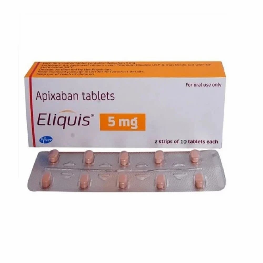 Apixaban 5 Mg Tablet