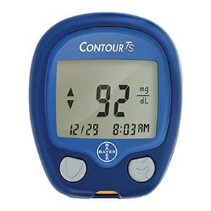 Bayer Contour TS Gulcometer with Free 25 Test Strips
