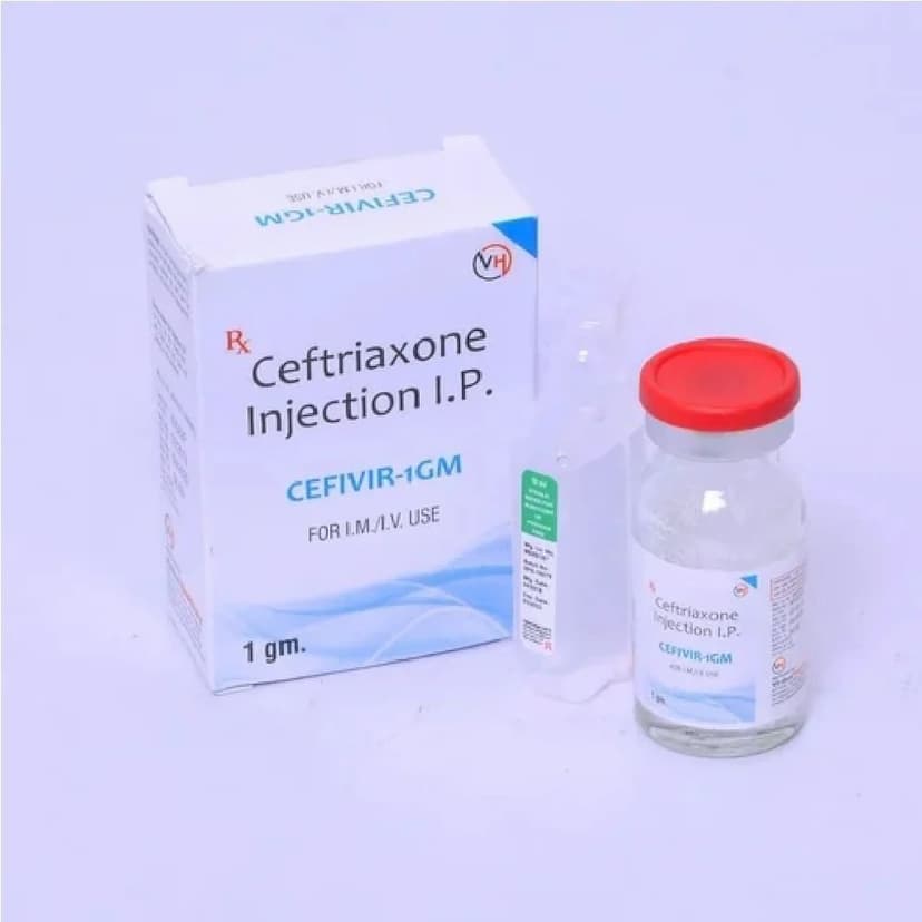 Ceftriaxone 1 Gram Injection