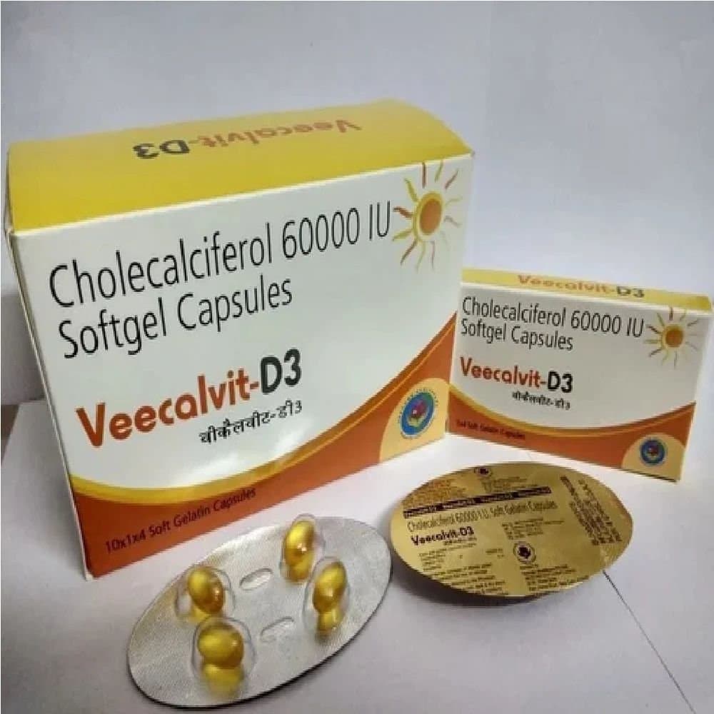 Cholecalciferol 60000 IU Capsules