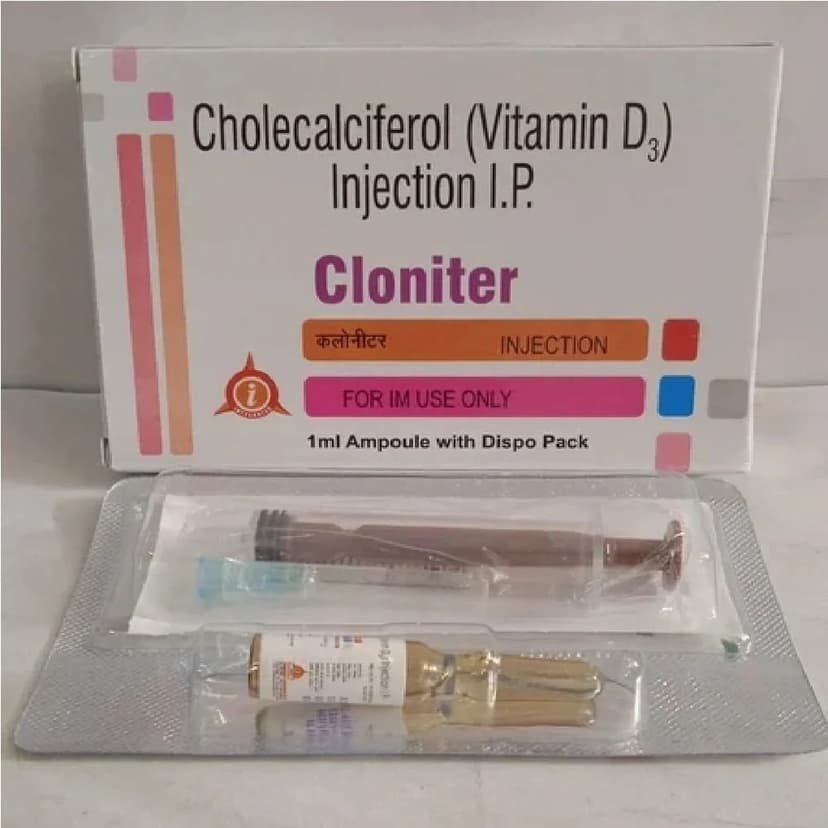 Cholecalciferol Vitamin D3 Injection IP