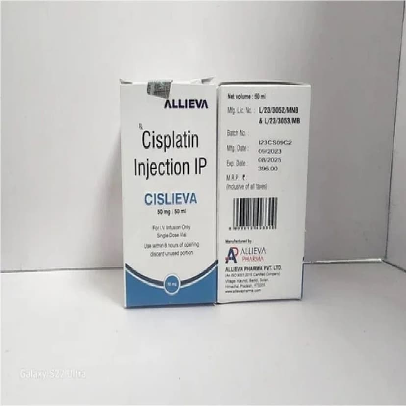 Cisplatin Injection Ip 50 Mg
