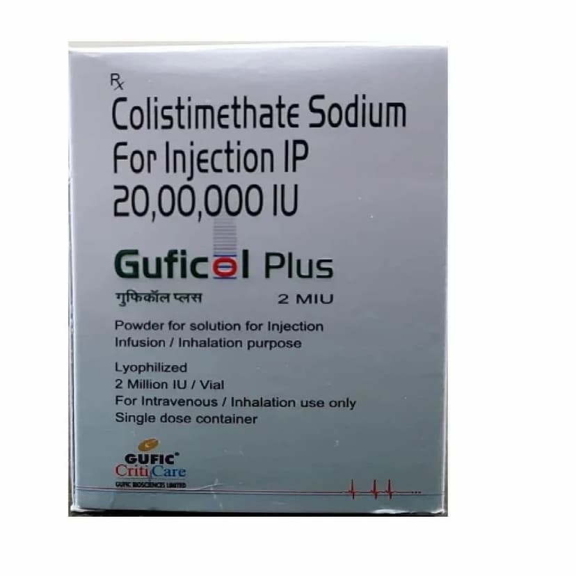 Colistimethate Sodium For Injection IP 2 MIU