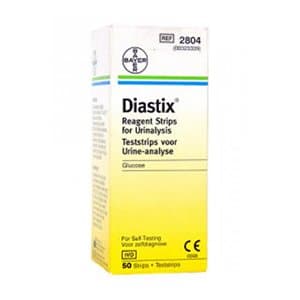 Bayer Diastix Reagent Strips For Urinalysis - 50 Strips