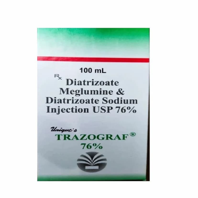 Diatrizoate Meglumine & Diatrizoate Sodium Injection USP 76 %