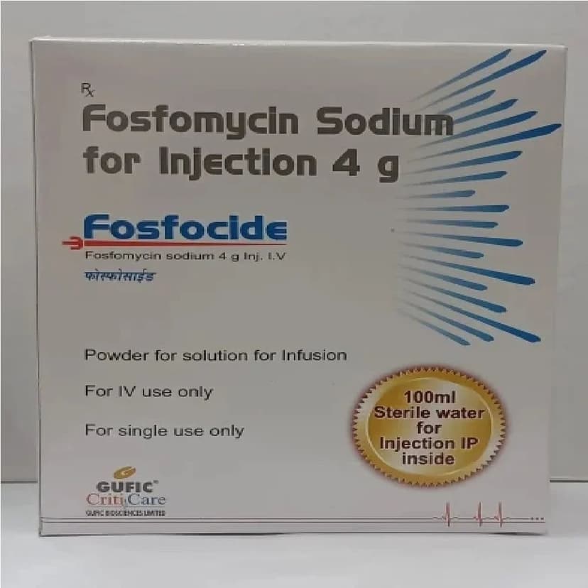 Fosfomycin Sodium For Injection 4g