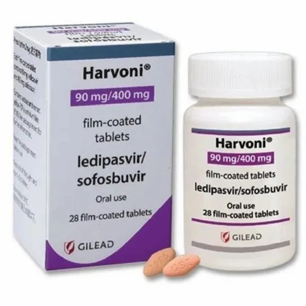 Harvoni Ledipasvir Sofosbuvir Tablets