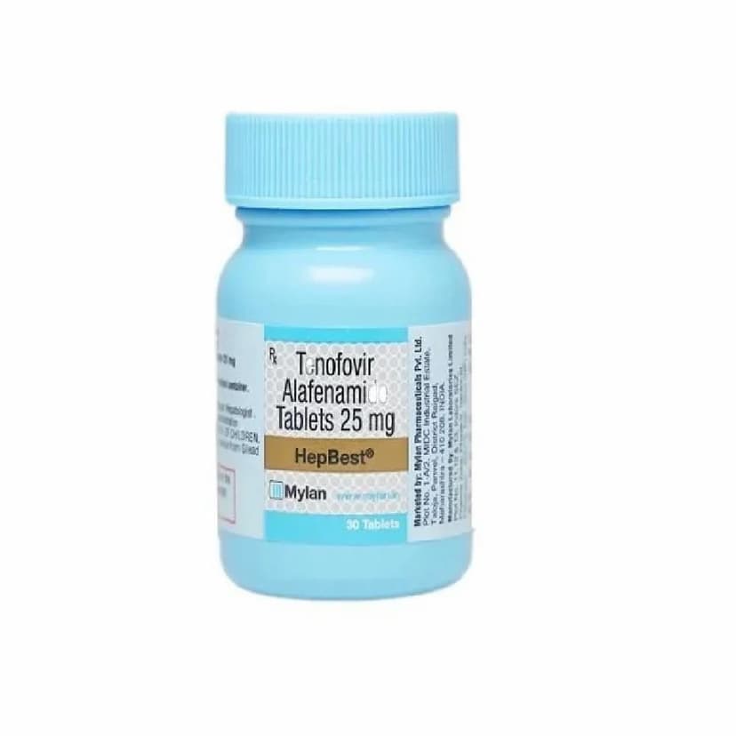 HepBest Tenofovir Alafenamide Tablets 25 mg