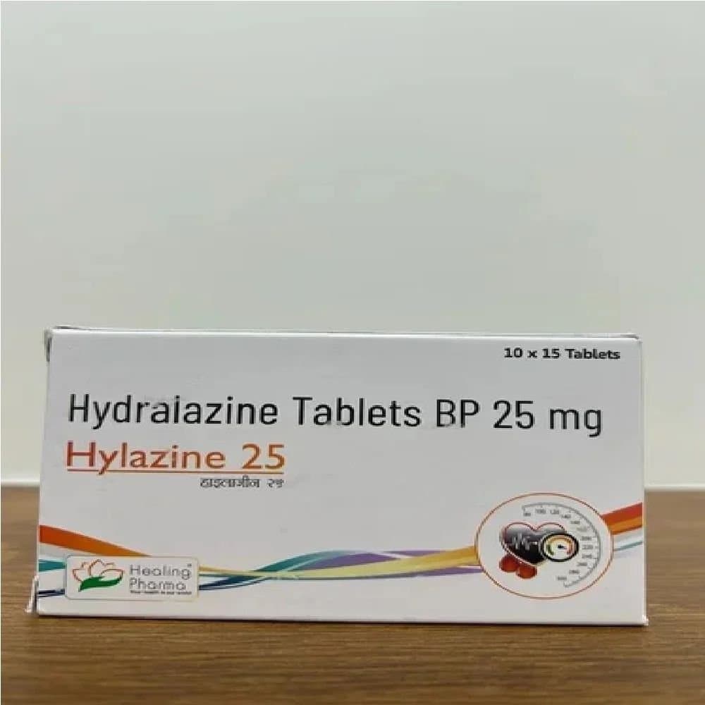 Hydralazine 25mg Tablet