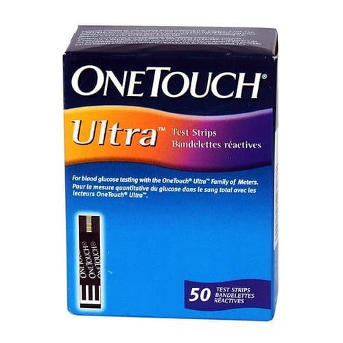 One Touch Ultra Strips 50 Nos