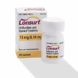 Lonsurf Trifluridine And Tipiracil 15mg Tablets