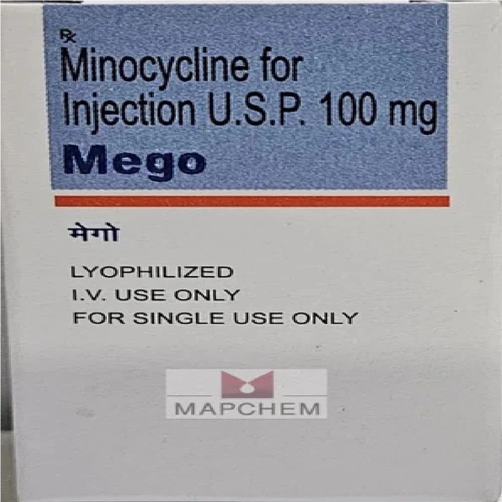 Minocycline For Injection Usp 100mg