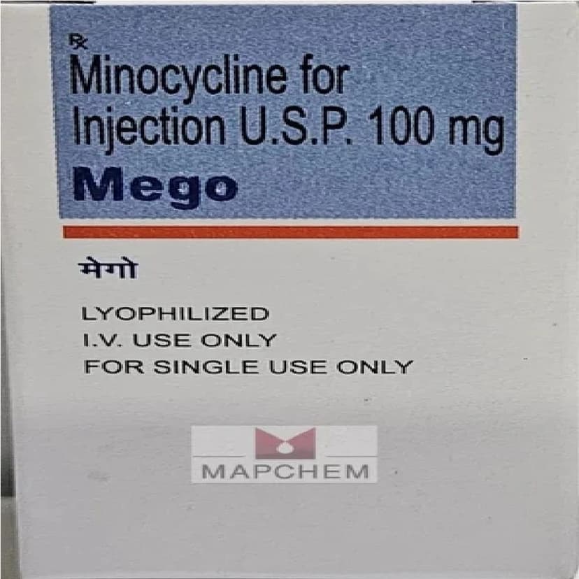 Minocycline For Injection Usp 100mg