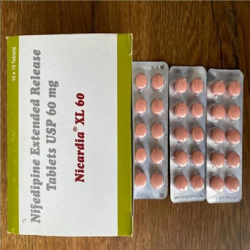Nifedipine Extended Release Tablets USP 60 mg