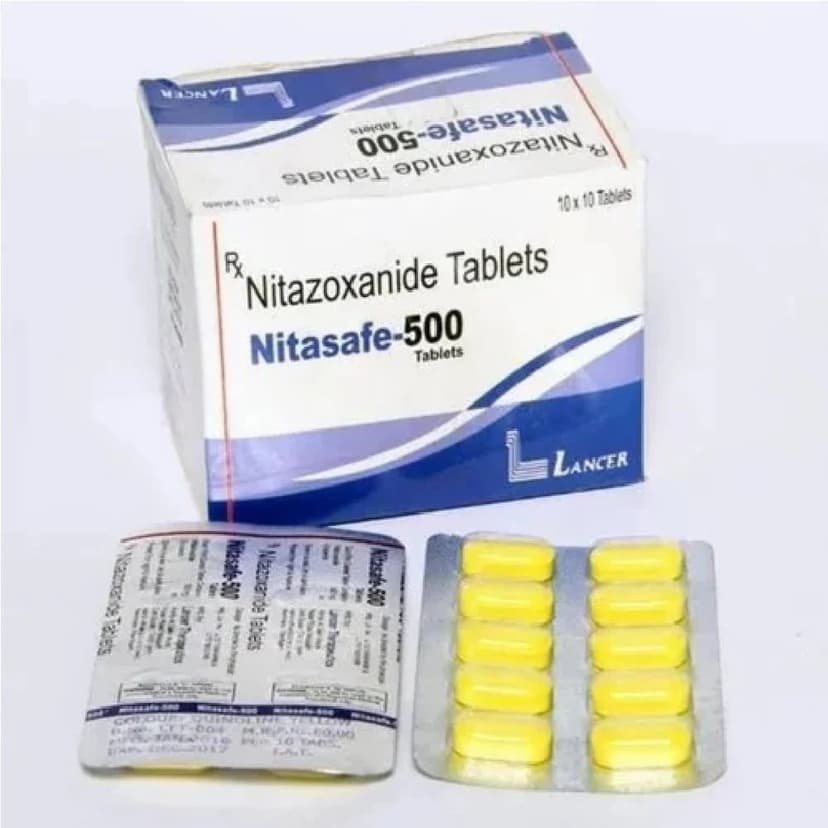 Nitazoxanide 500mg Tablet