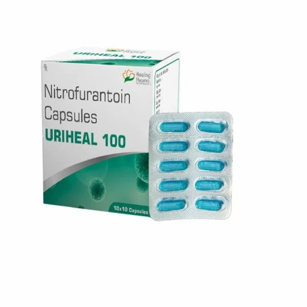 Nitrofurantoin 100 Mg Capsules