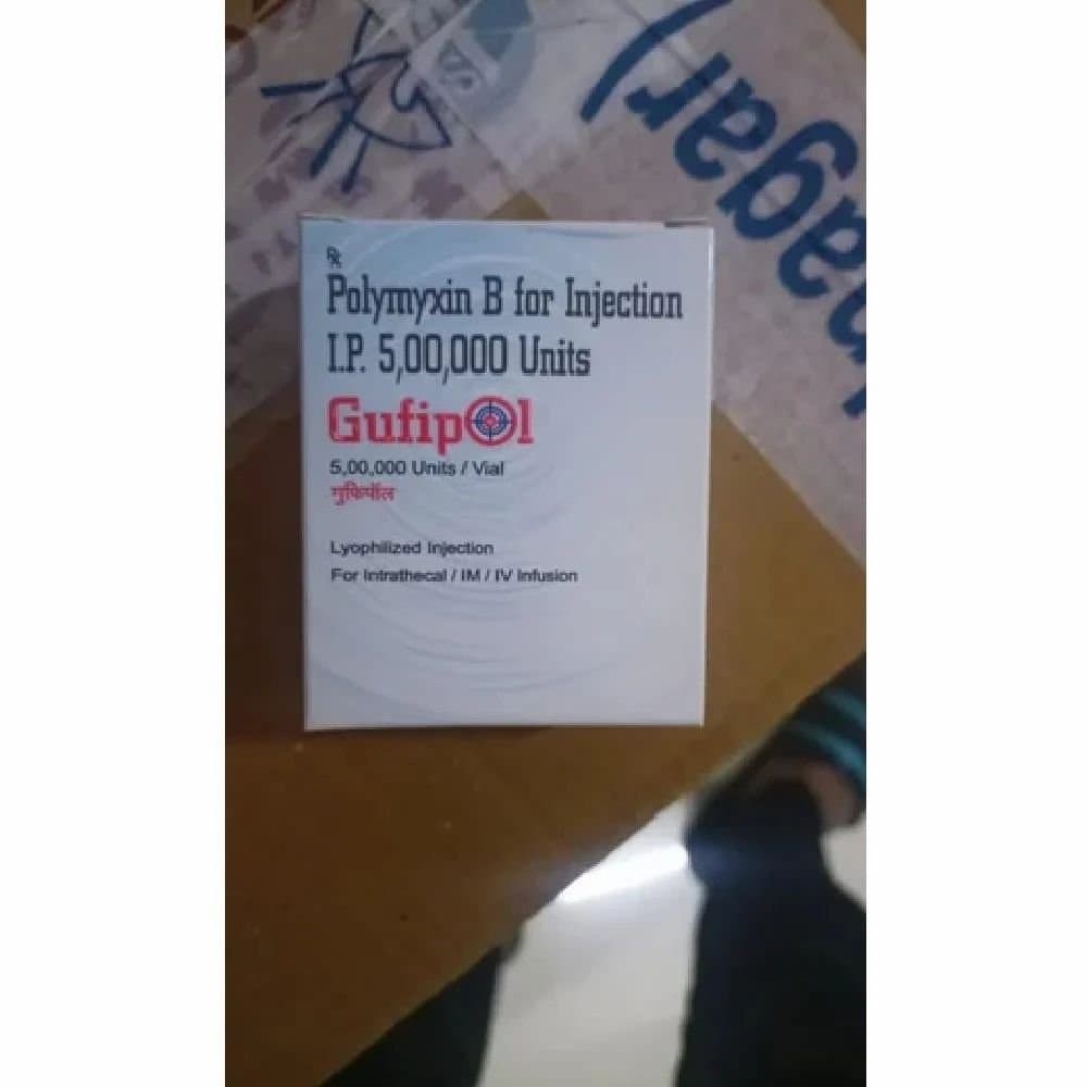 Polymyxin B For Injection Usp 500 000 Units