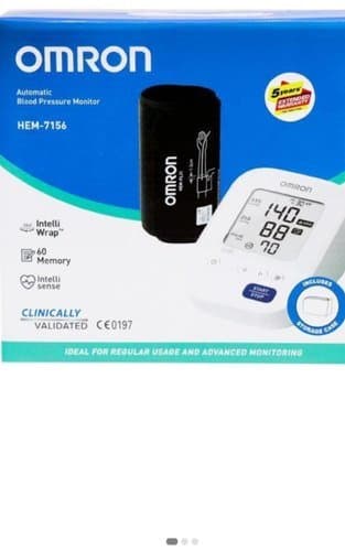 Omron Hem 7156 Blood Pressure Monitor