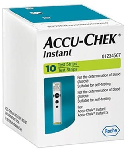 Accucheck instant 10 strip