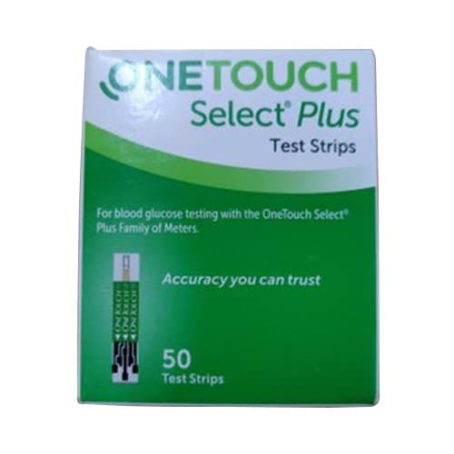 One Touch Select Plus Strips 50