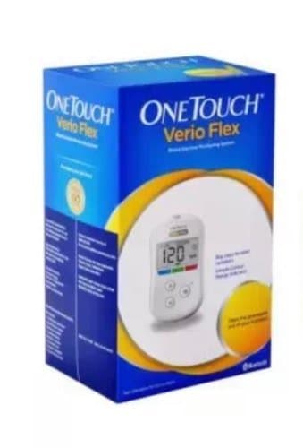 1-50 mmol/L One Touch Verio Flex Meter, For Hospital, 7 Days