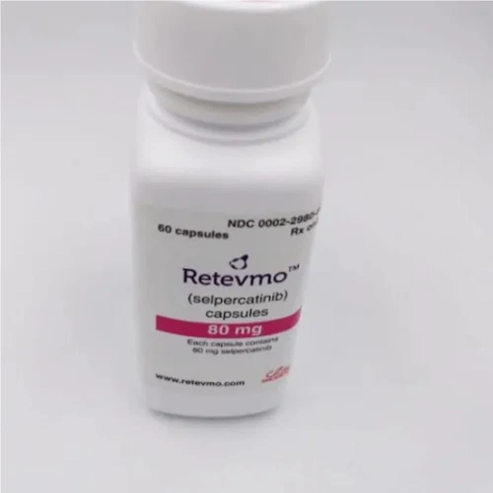 Retevmo Selpercatinib 80 Mg Capsules