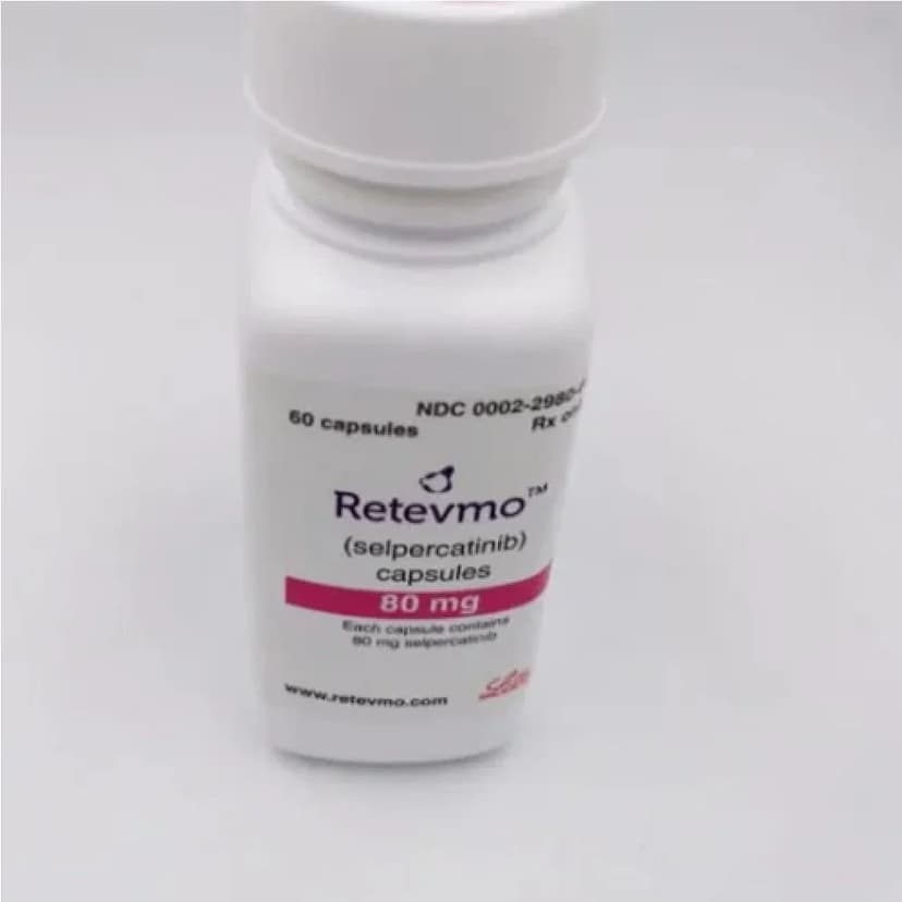 Retevmo Selpercatinib 80 Mg Capsules
