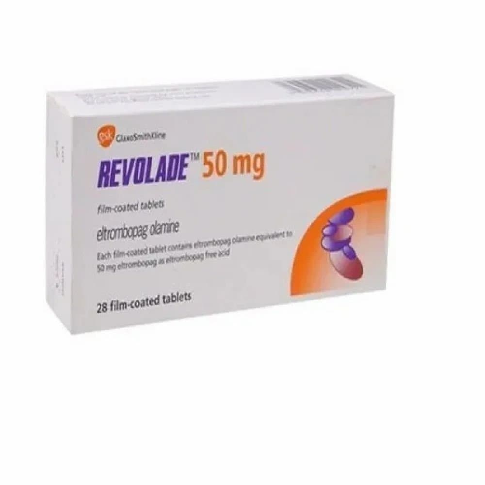 Revolade Eltrombopag 50 Mg Tablet