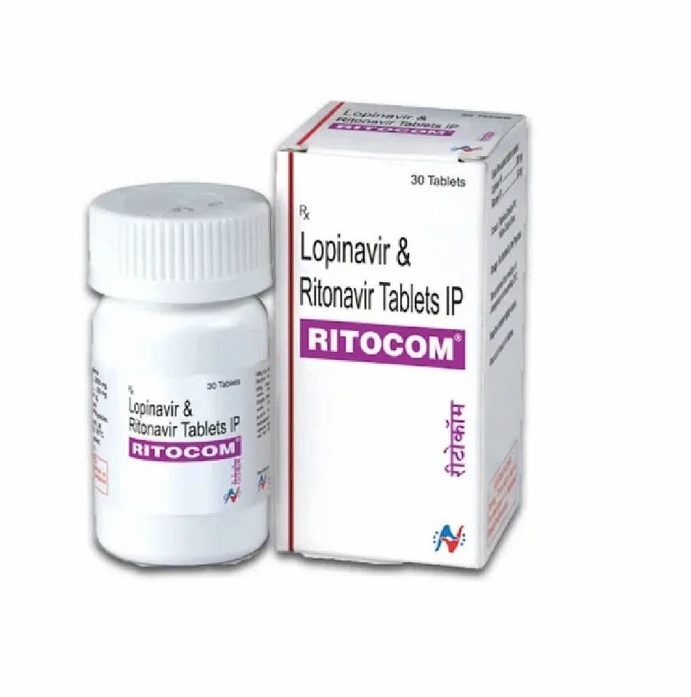 Ritocom Lopinavir And Ritonavir Tablets IP