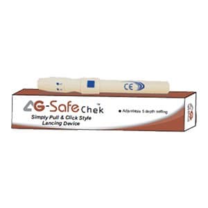 AG SafeCheck Lancing Device For Gulcometer
