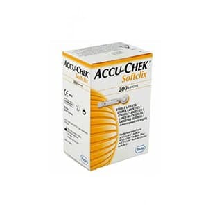 AccuChek Softclix Lancets 200 Pcs. Pack