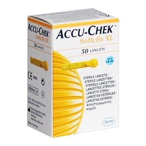 AccuChek Softclix Lancets 50 Pcs. Pack