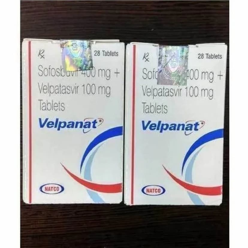 Sofosbuvir 400 mg Velpatasvir 100 mg Tablets