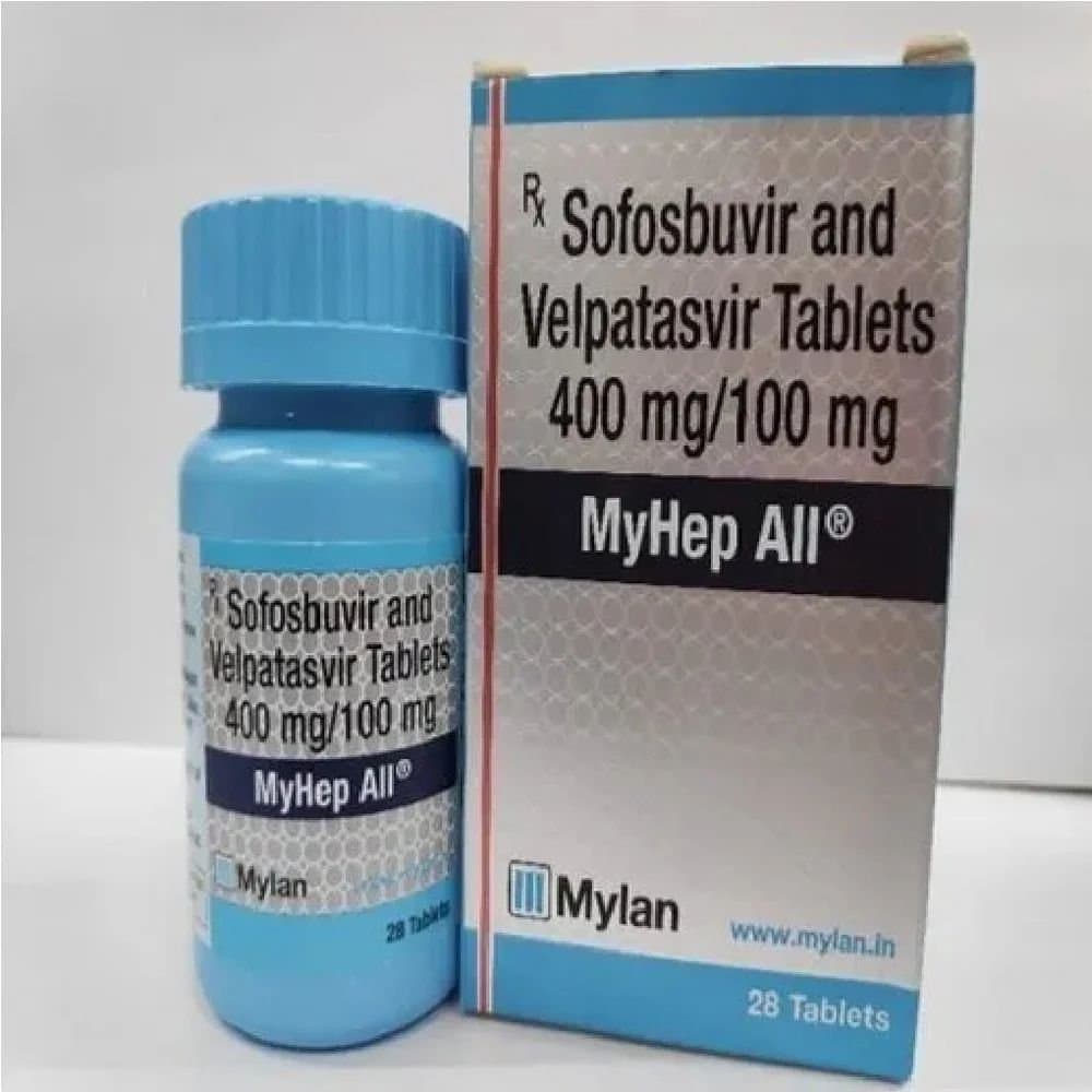 Sofosbuvir & Velpatasvir Tablets 400 mg/100 mg