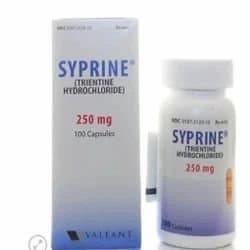 Syprine Trientine Hydrochloride 250mg Capsules