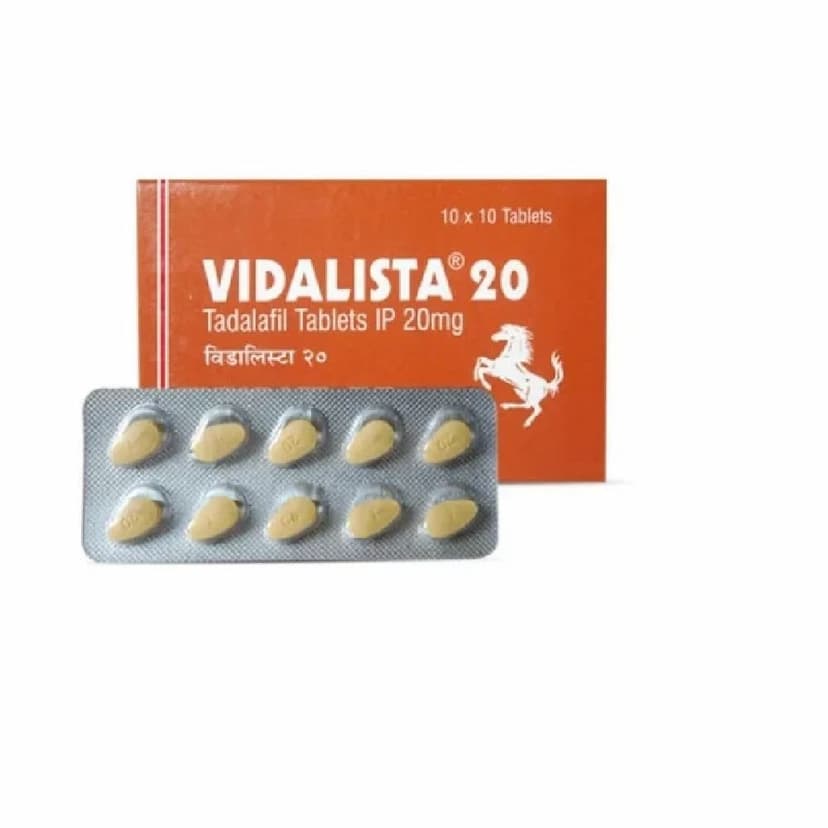Tadalafil 20mg Tablets