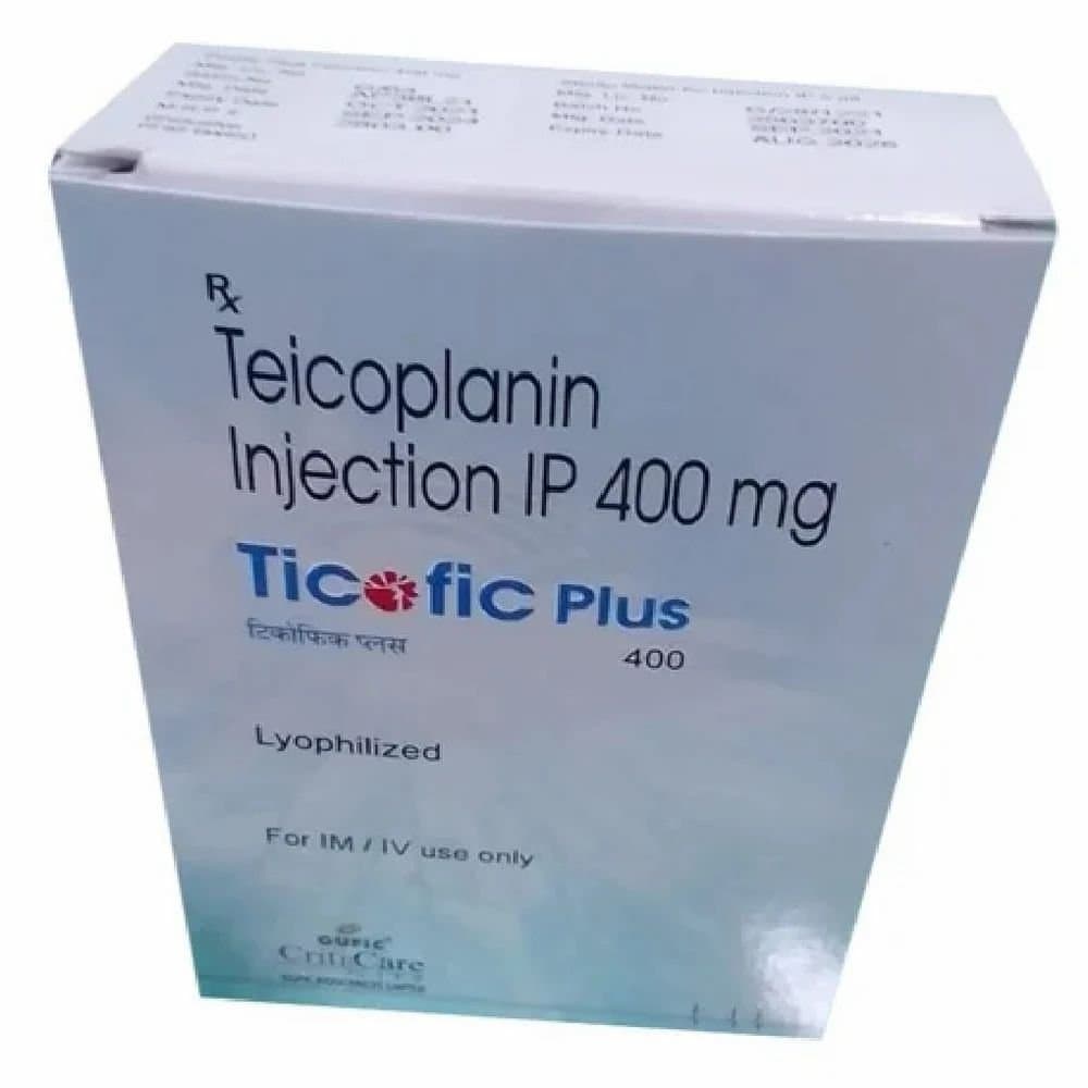 Ticofic Plus 400mg Injection