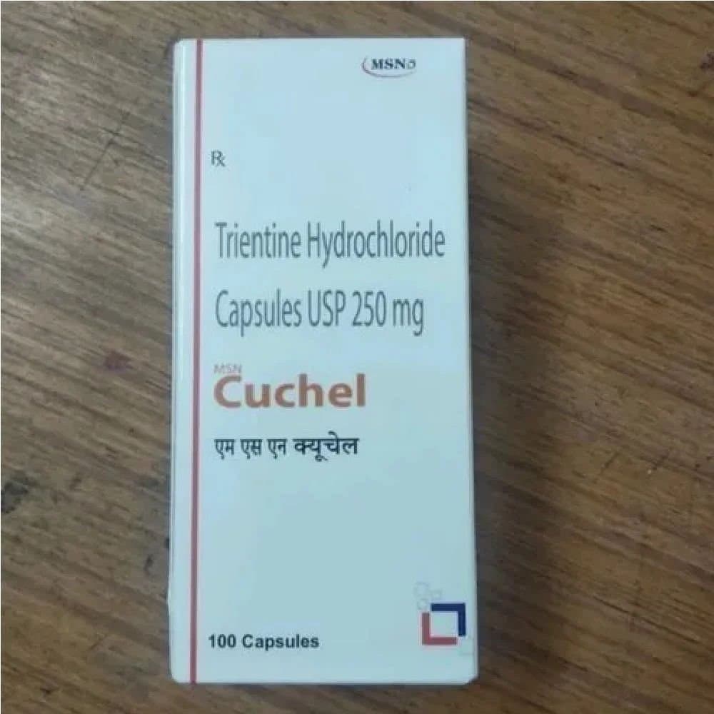 Trientine Hydrochloride Capsules USP 250mg