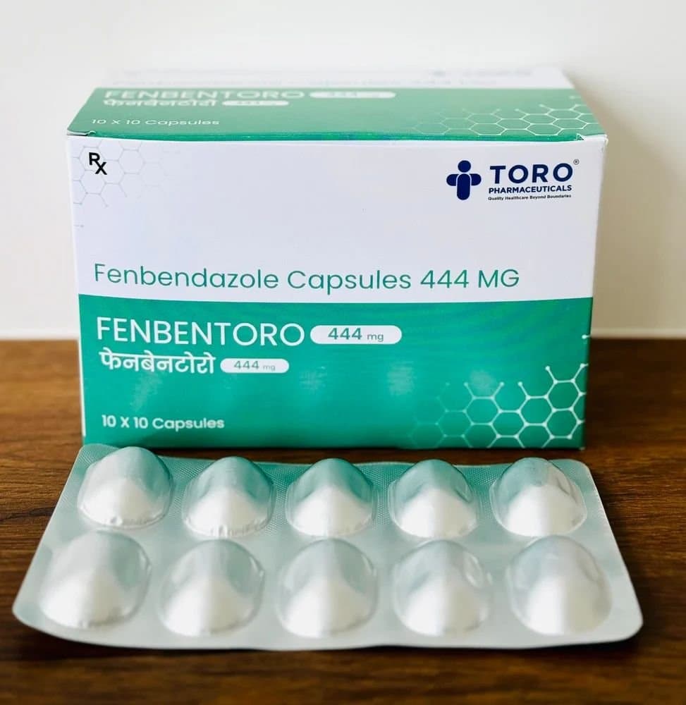 Pure Fenbendazole Capsules 444 mg