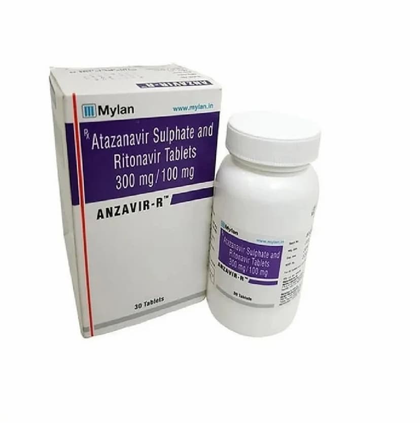 Atazanavir Sulphate And Ritonavir Tablets