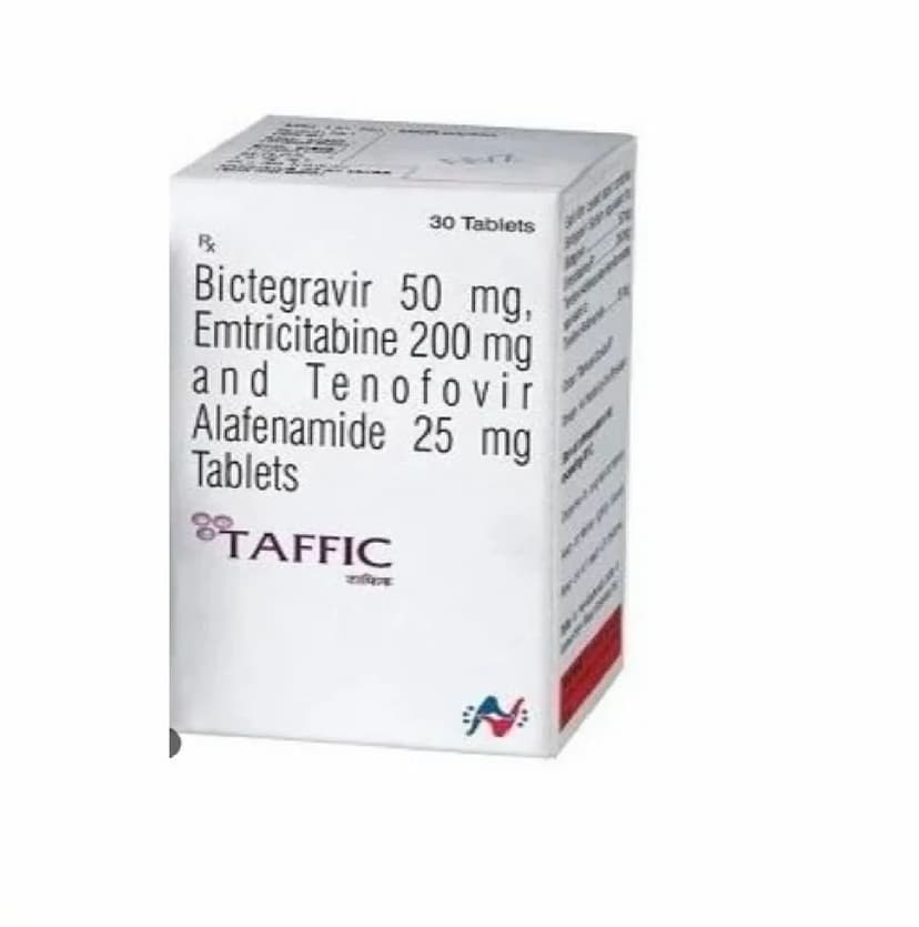 Bictegravir 50mg Emtricitabine 200mg and Tenofovir Alfenamide 25mg Tablets
