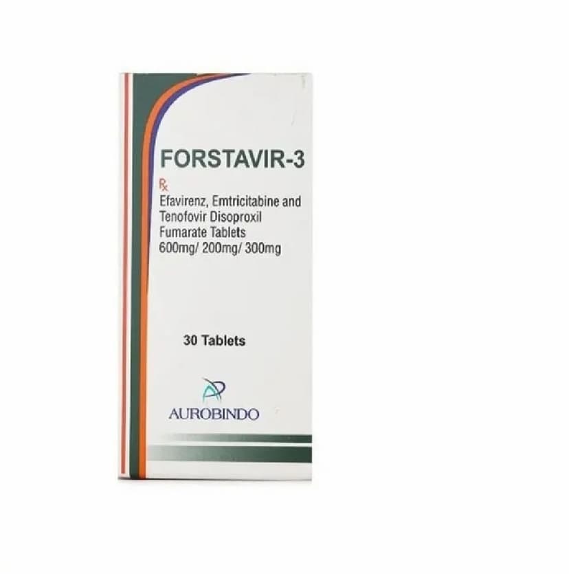 Efavirenz Emtricitabine And Tenofovir Disoproxil Fumarate Tablets