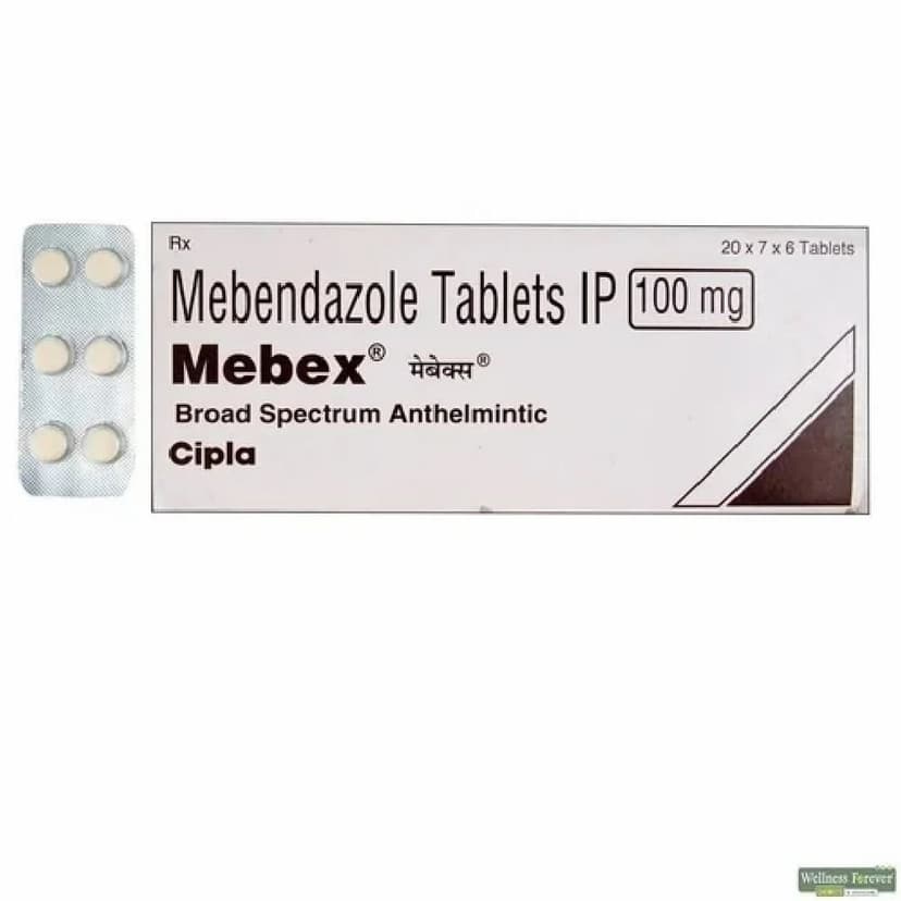 Mebendazole Tablet 100 Mg