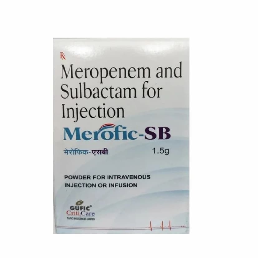 Meropenem And Sulbactam For Injection