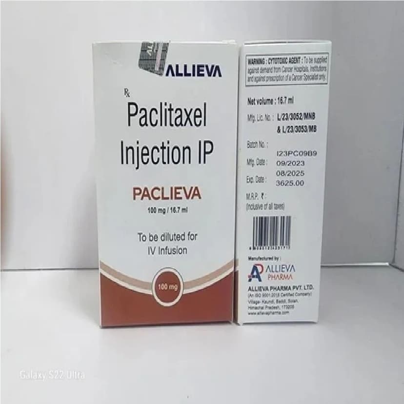 Paclitaxel Injection Ip 100 Mg