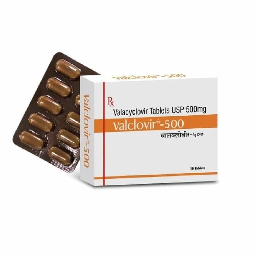 Valacyclovir 500 Mg Tablets